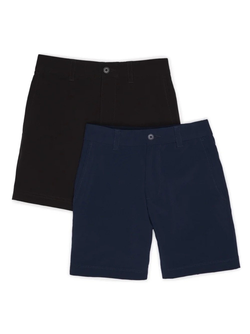 Ben Hogan Boy’s Active 7" Flat Front Performance Golf Shorts, 2-Pack NWT